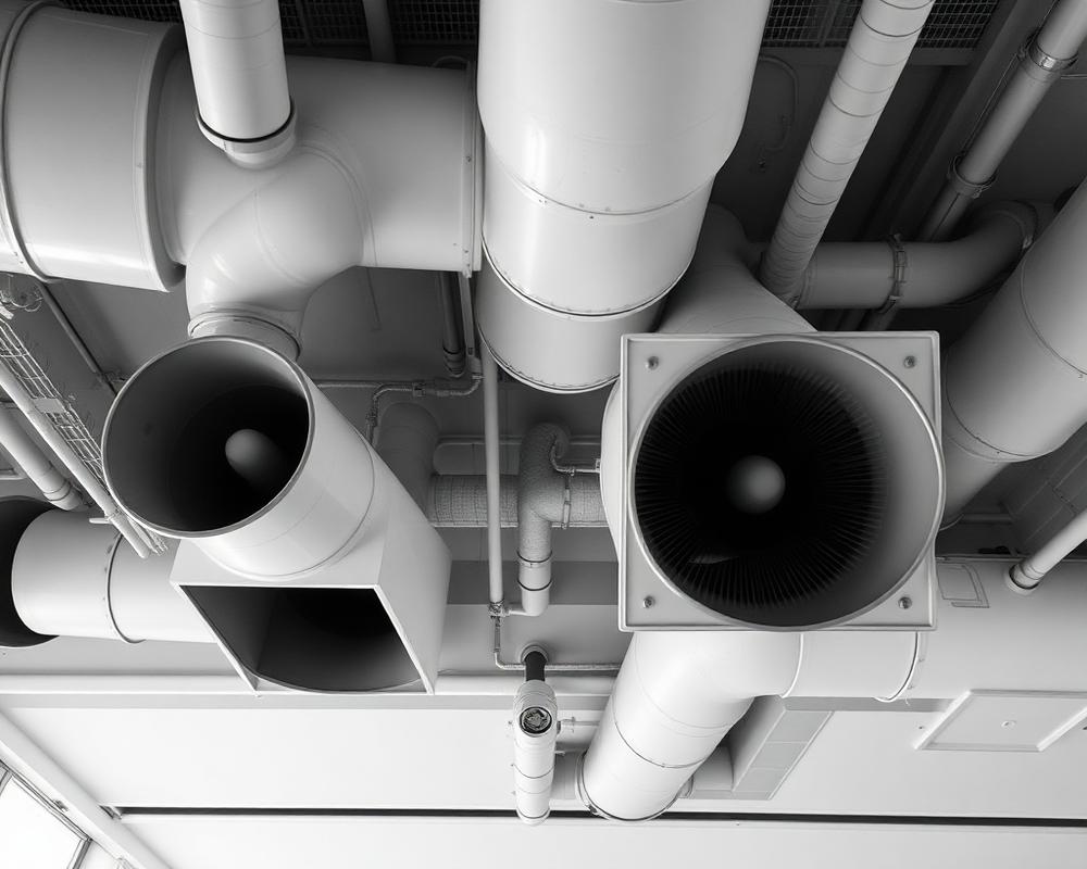 Instalação de dutos e sistemas de climatização industrial